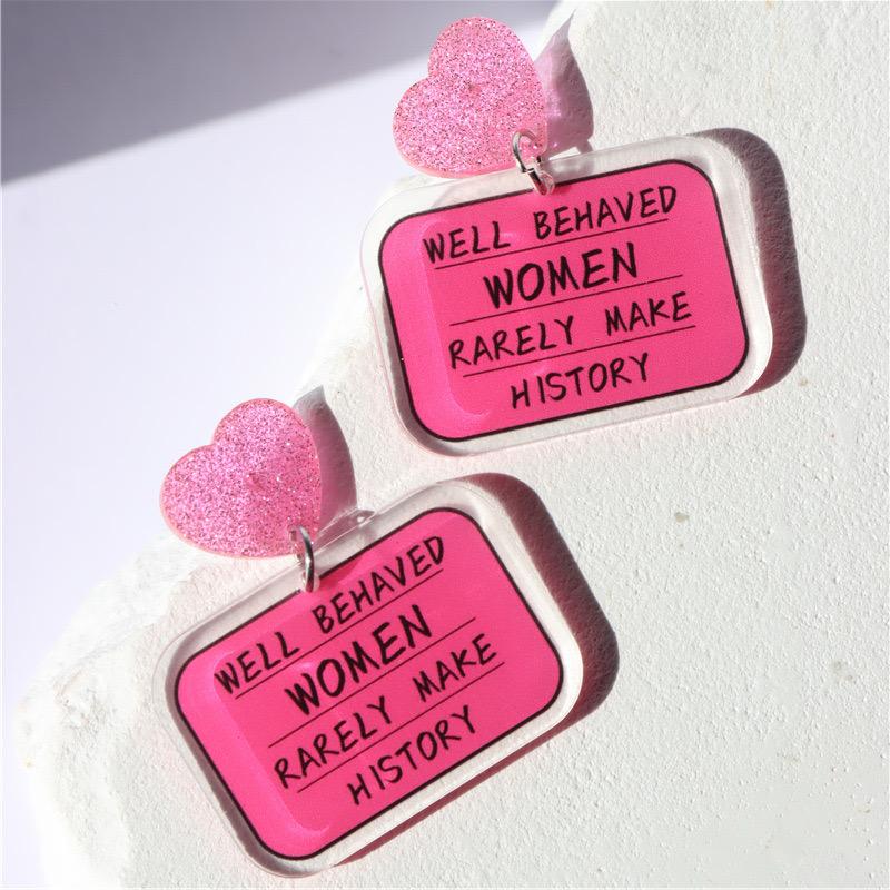 Self Love Statement Earrings