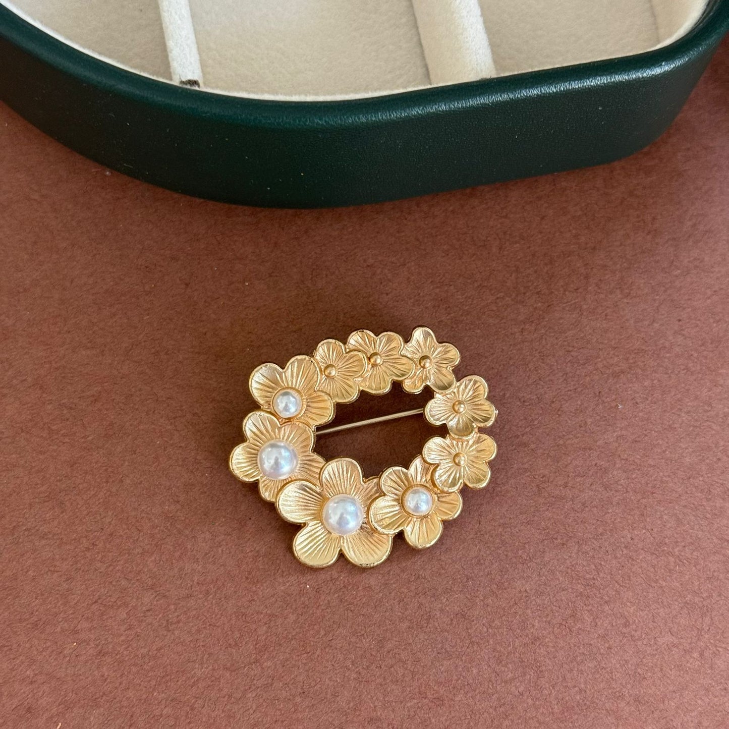 Pearl Blossom Brooch