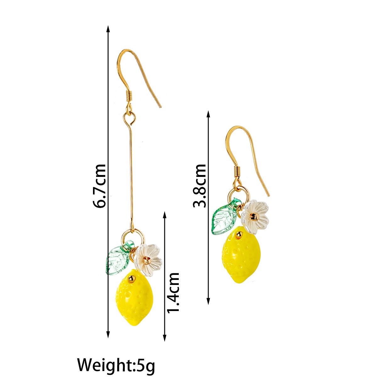 Lemon Girl Summer Earrings