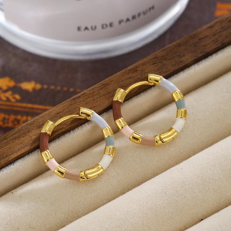 Sun Kissed Spark Alloy Earrings