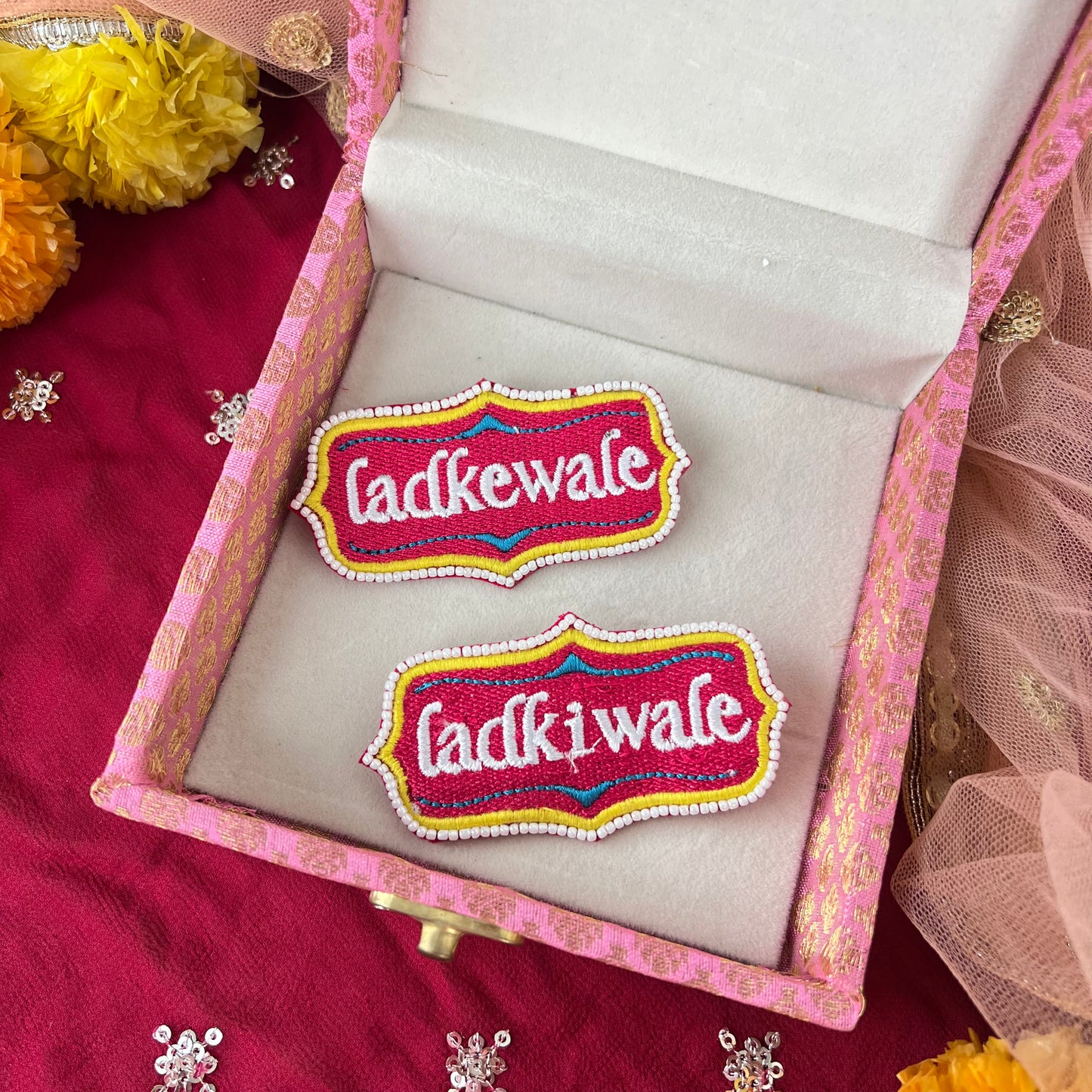 Ladkiwale & Ladkewale Wedding Brooch