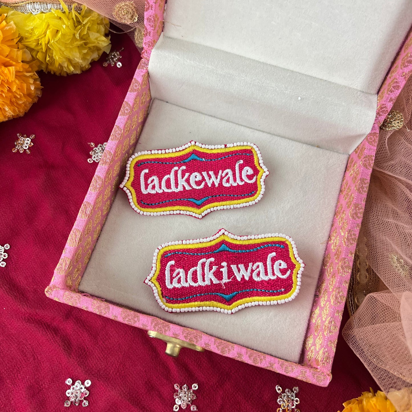 Ladkiwale & Ladkewale Wedding Brooch