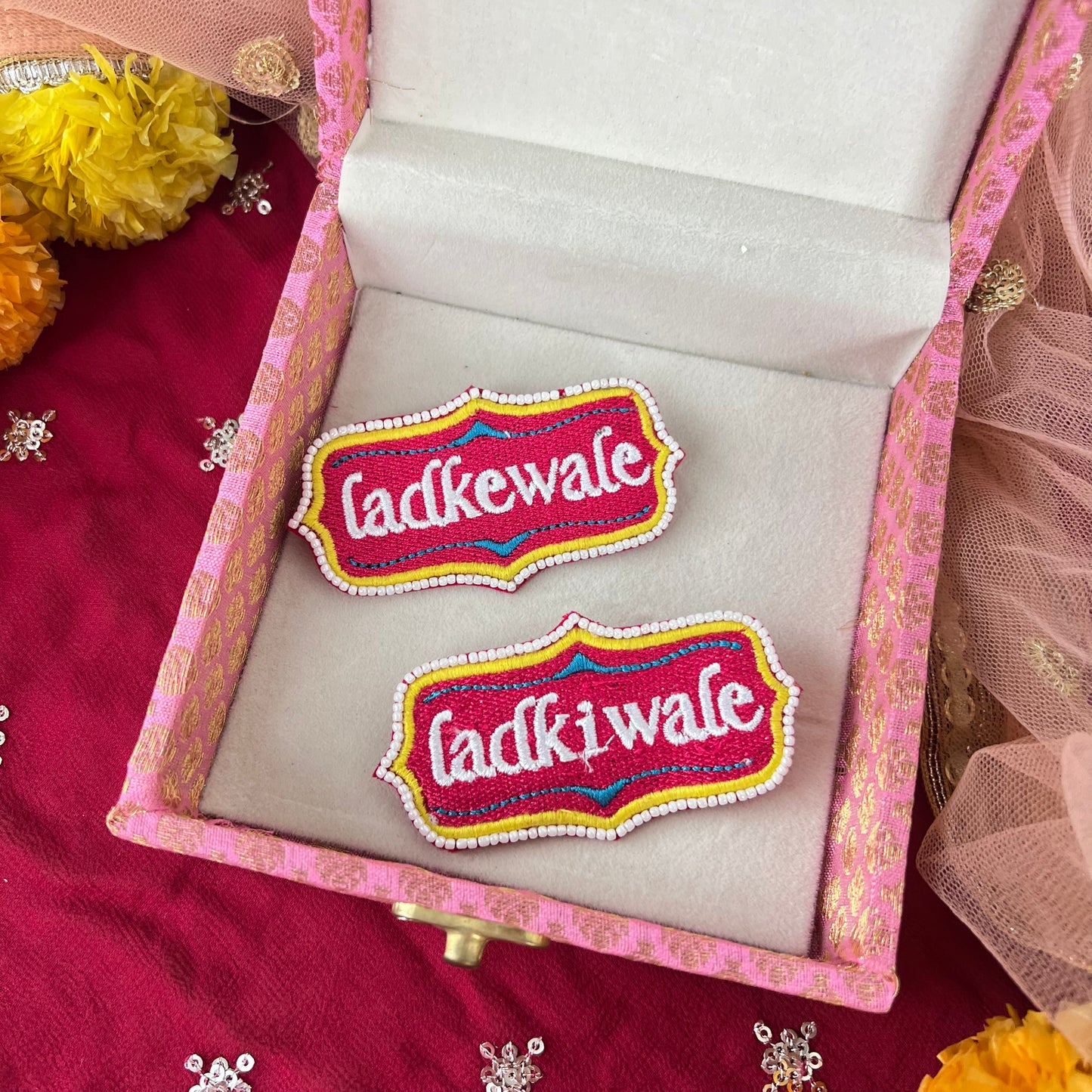 Ladkiwale & Ladkewale Wedding Brooch