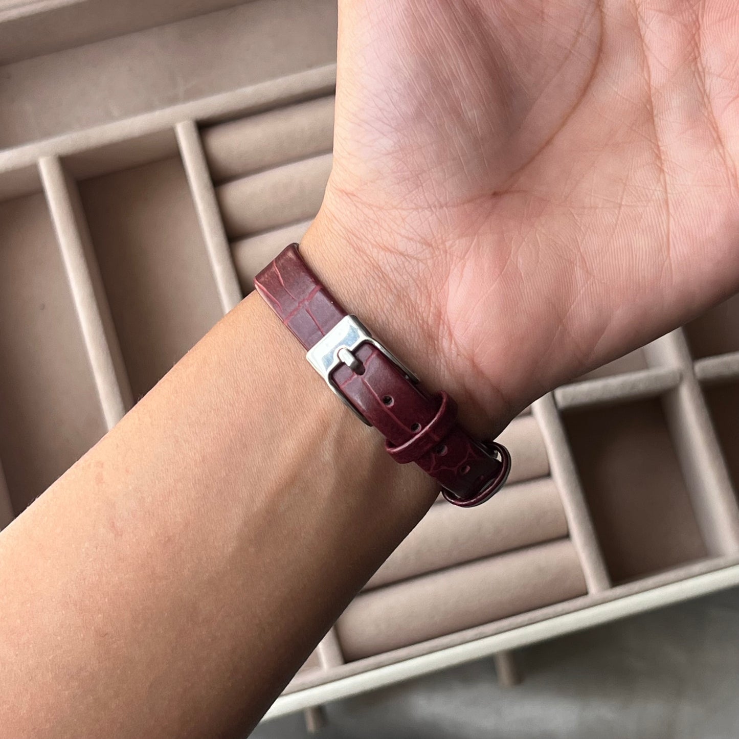 Cherry Vintage Leather Watch Pre Order