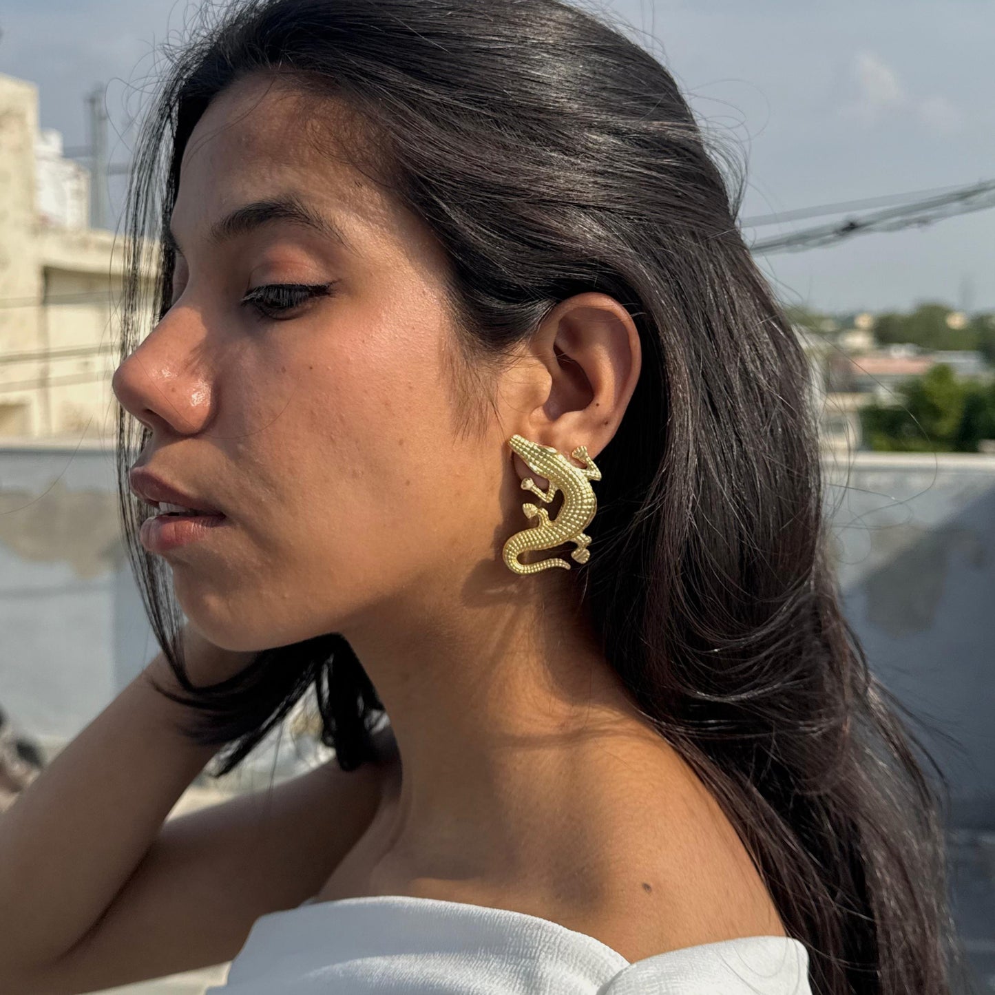 Crocodile Metal Studs