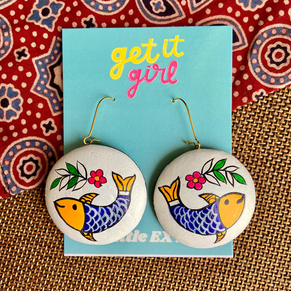 Terracotta Earring