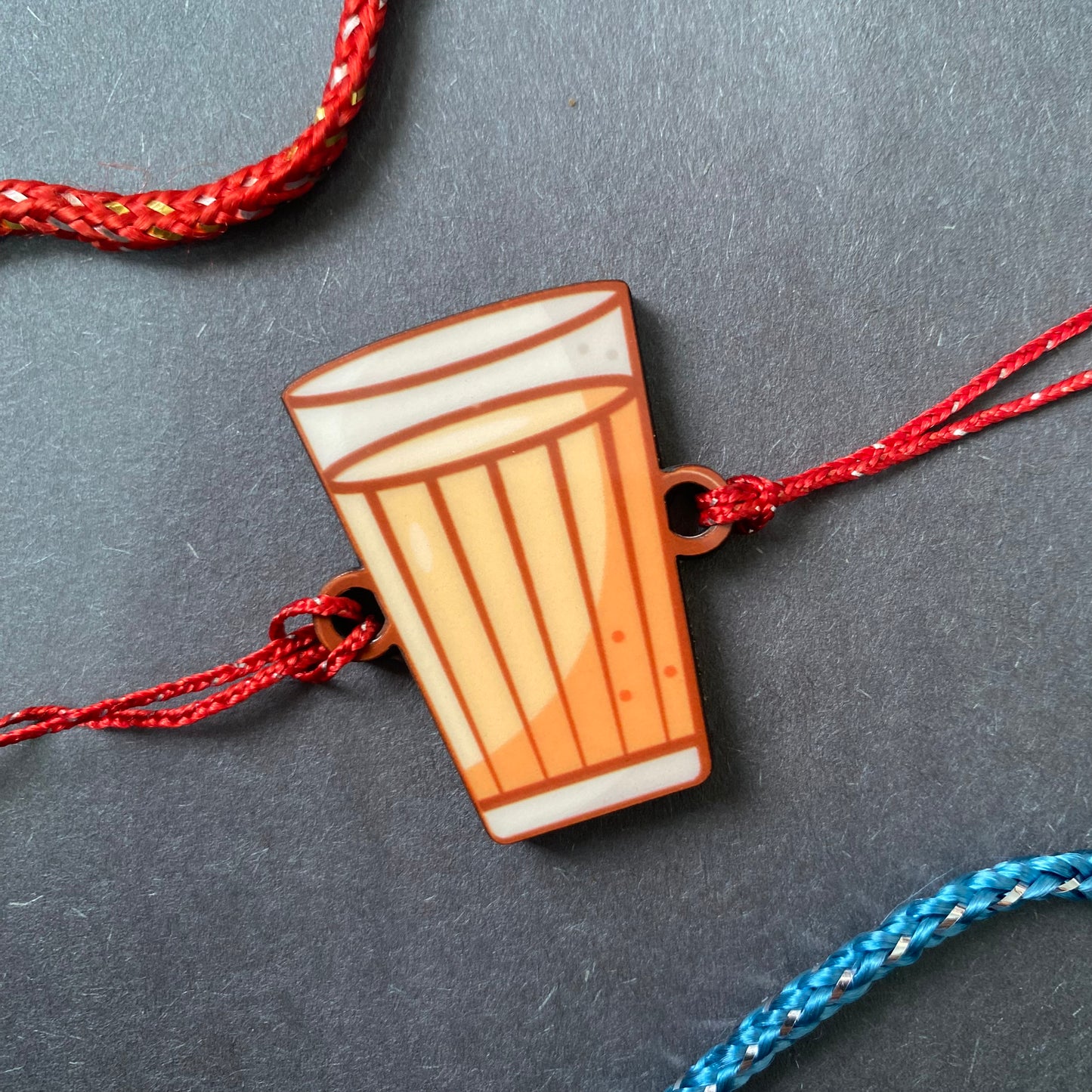 Chai Wooden Rakhi