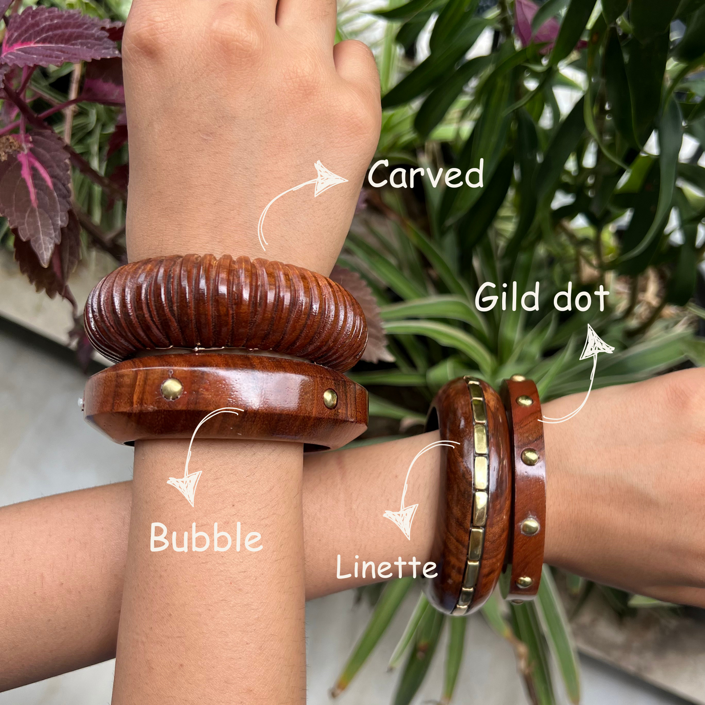 Wooden Handmade Bangles