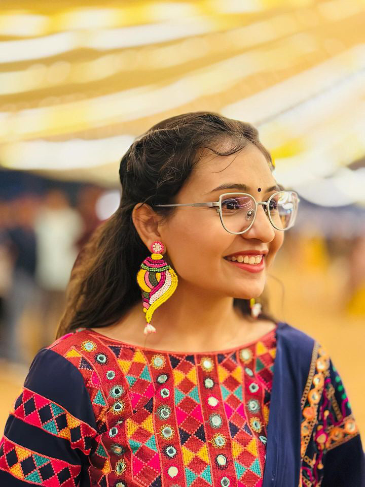 Shaunko Handmade Beaded Earrings