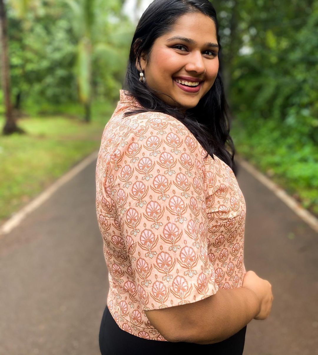Work From Goa Womens Crop Shirt