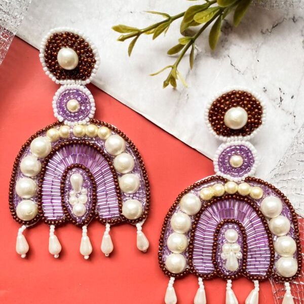 Aurora Handmade Beaded Earrings