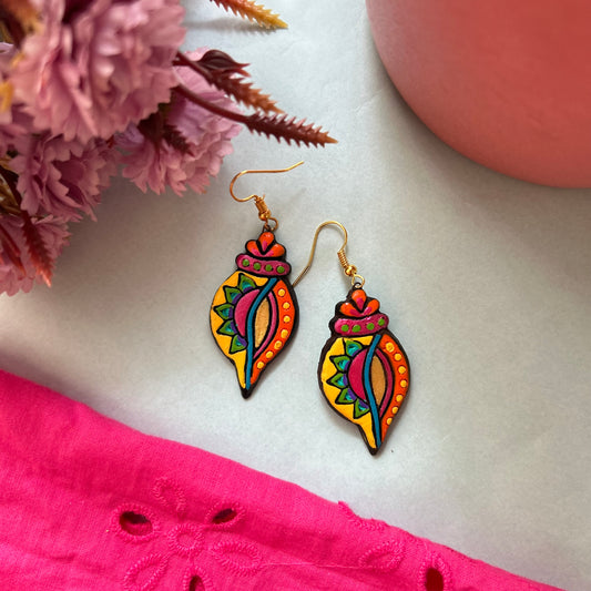 Nakula Terracotta Earrings