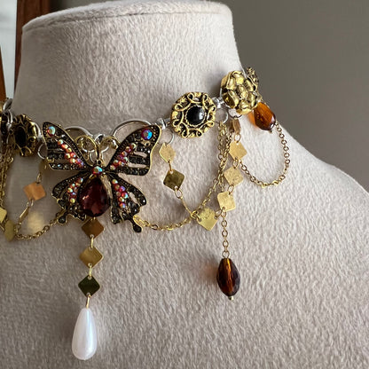 Butterfly Statement Necklace