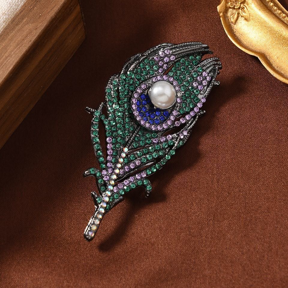 Mor Pankh Brooch