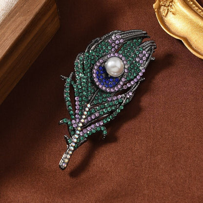 Mor Pankh Brooch