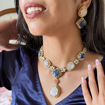 Begum Semi-Precious Stone Set