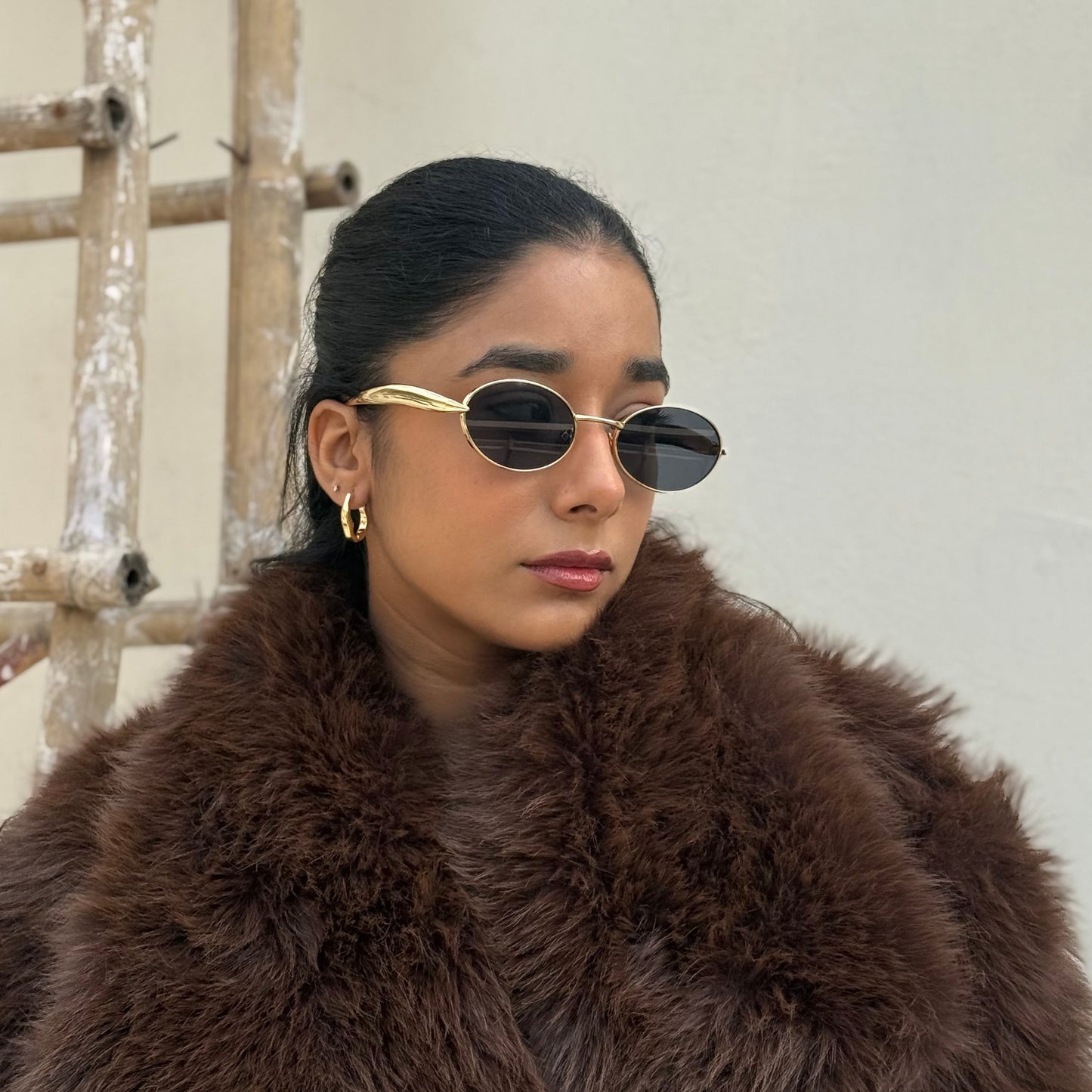 Panther Oval Sunglasses