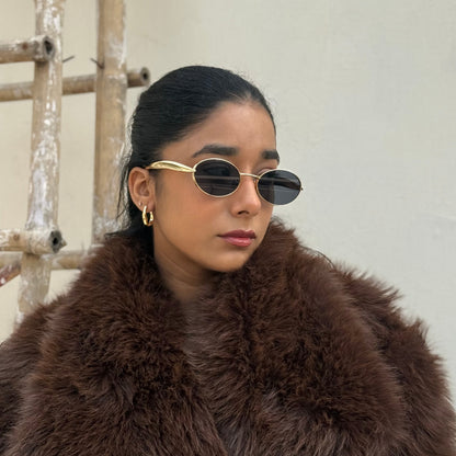 Panther Oval Sunglasses