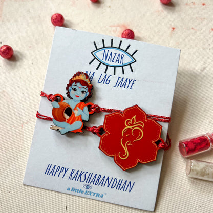 Wooden Rakhi Combos