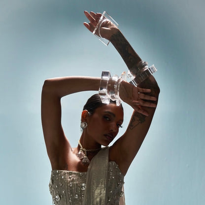 Transparent Resin Bangle