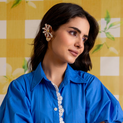 Flouris 18K Gold Plated Earcuff
