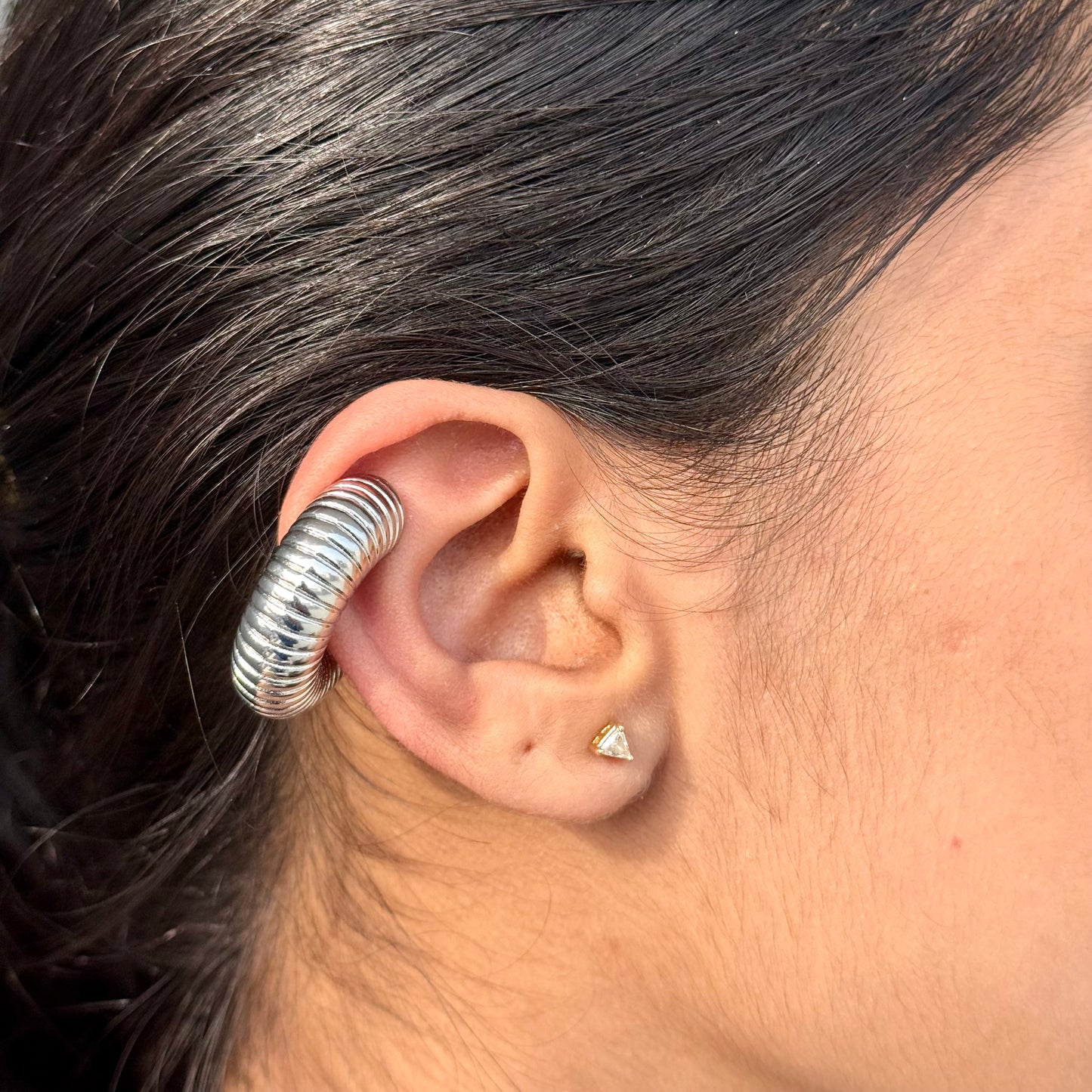 Coil Ear Cuff