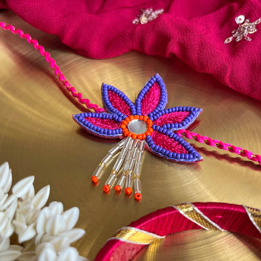 Kumud Handmade Beaded Rakhi