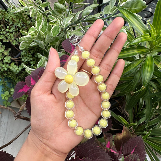 Sunny Bloom Beaded Charm
