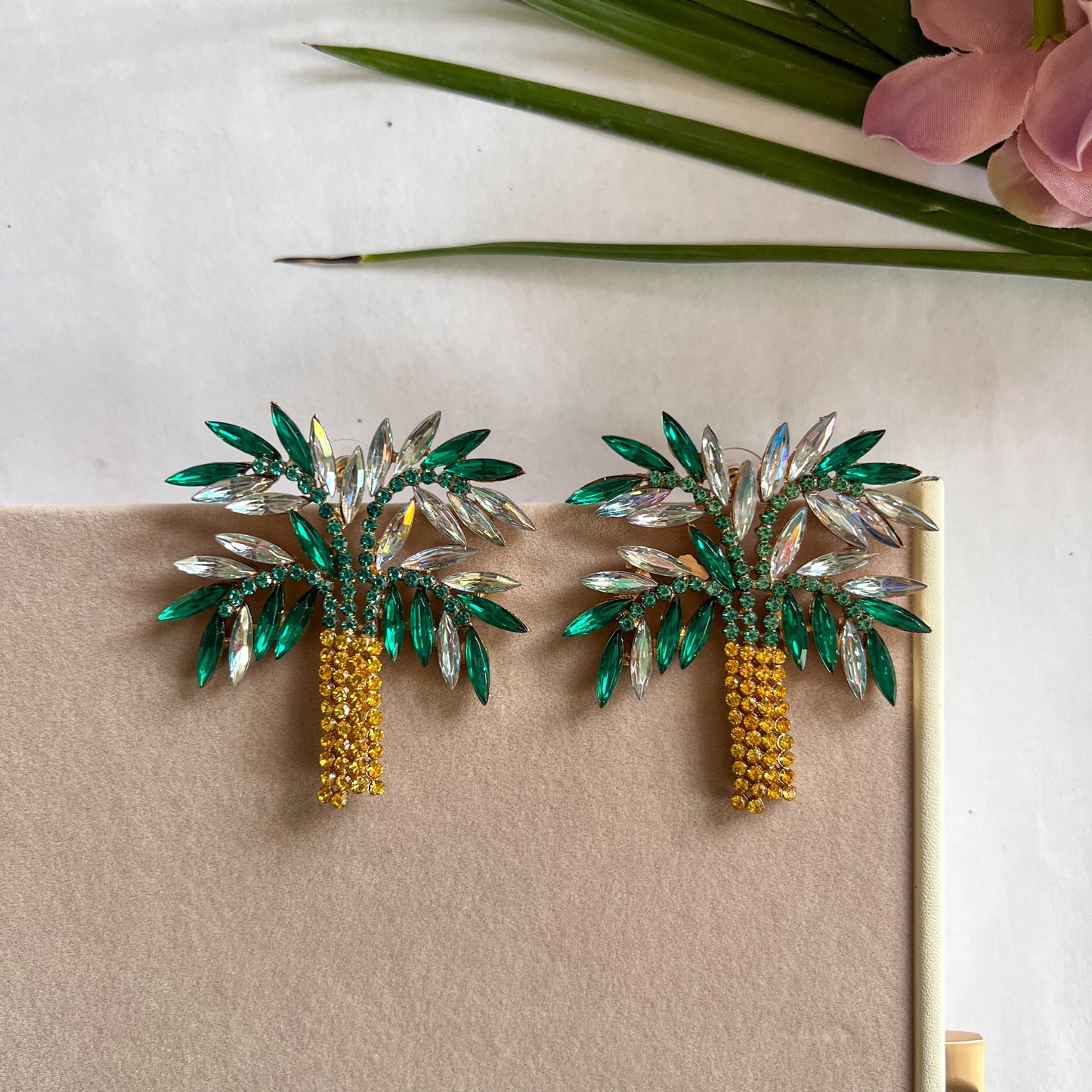 Coastal Tree Statement Earrings