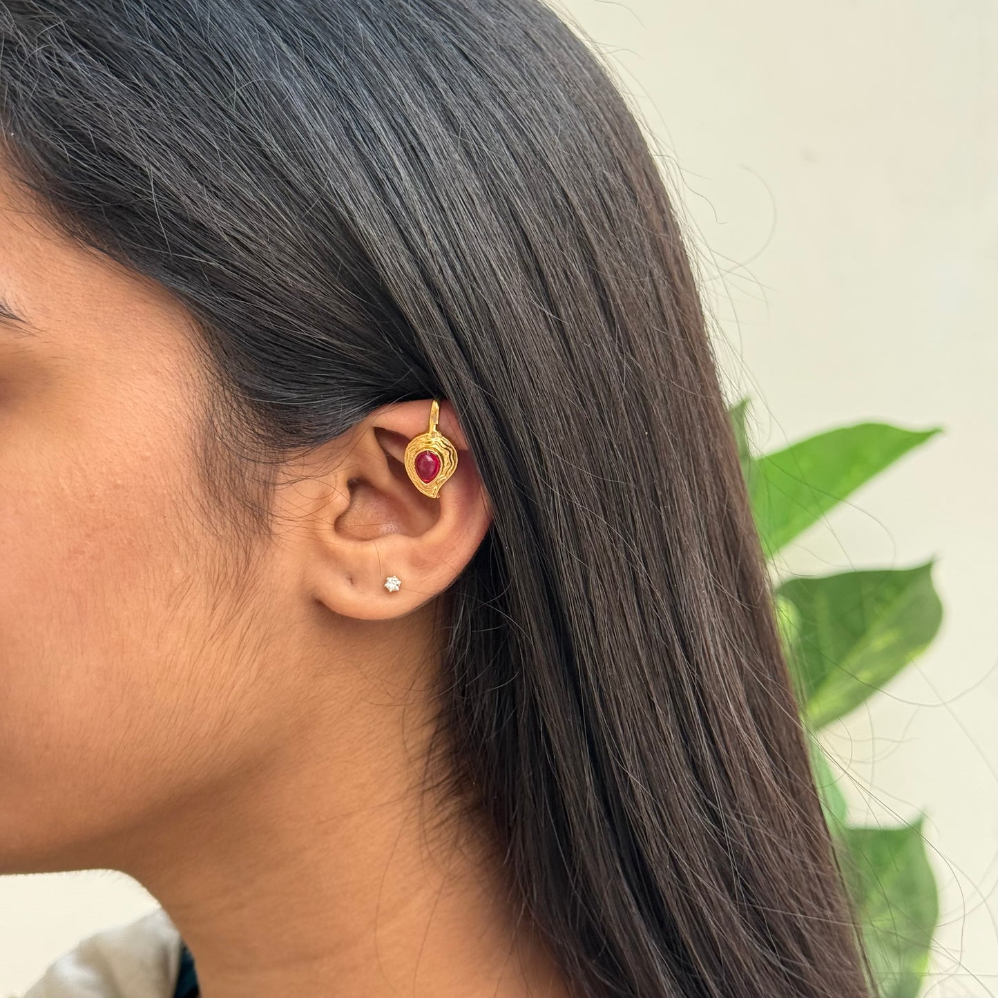 Royal Gemstone EarPin Collection