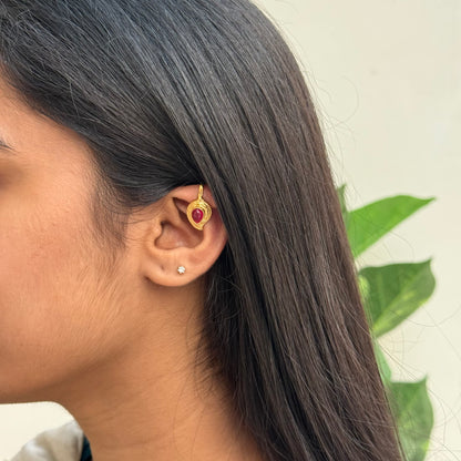 Royal Gemstone EarPin Collection