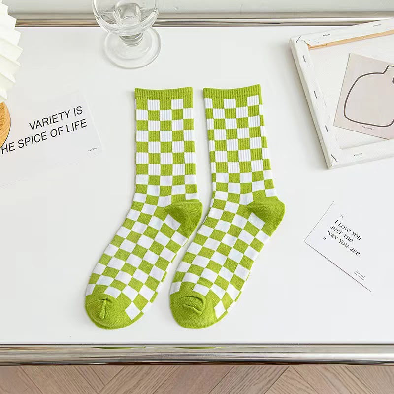 Checker Crew Socks