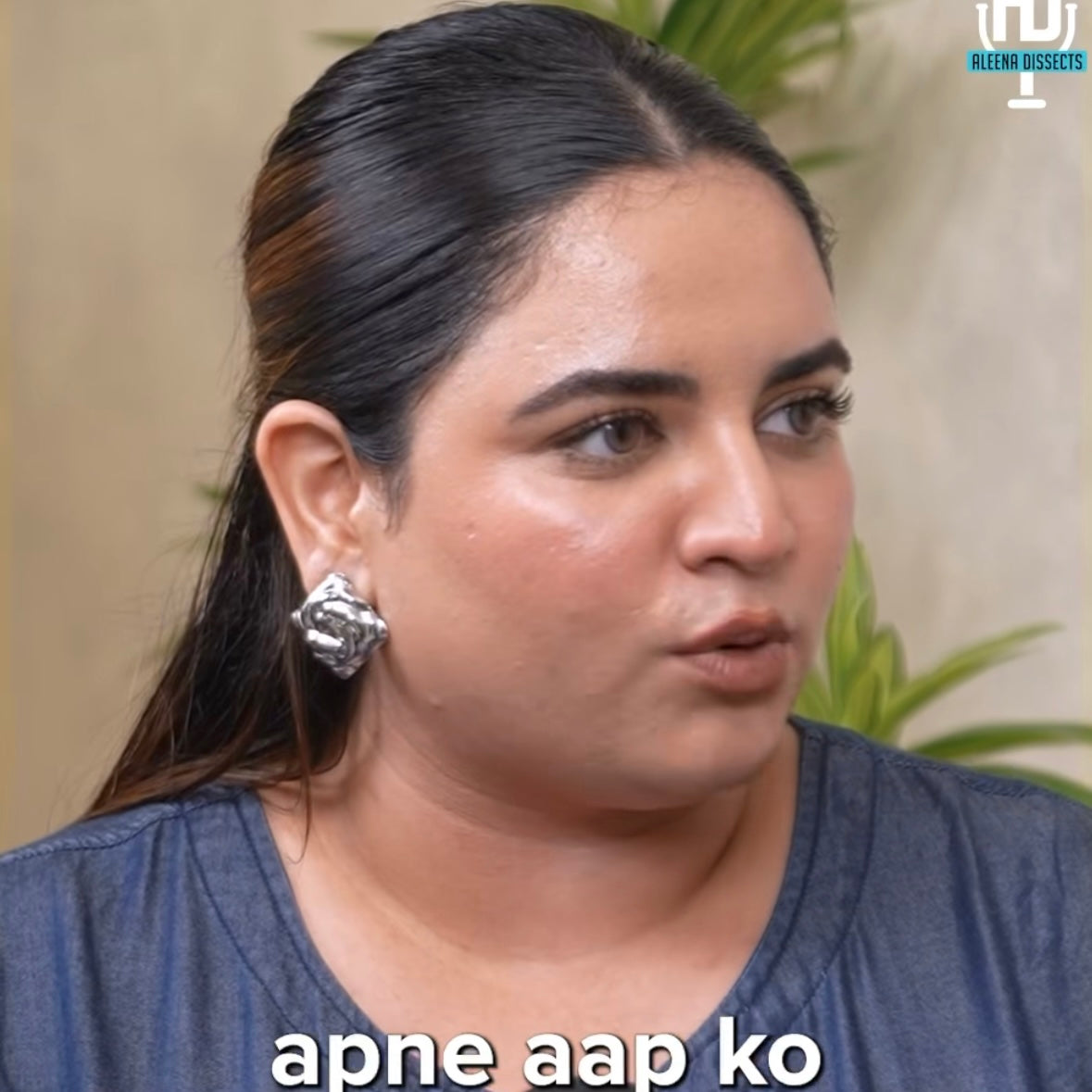 Swidele Metal Stud Earring