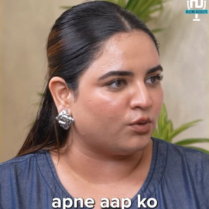 Swidele Metal Stud Earring