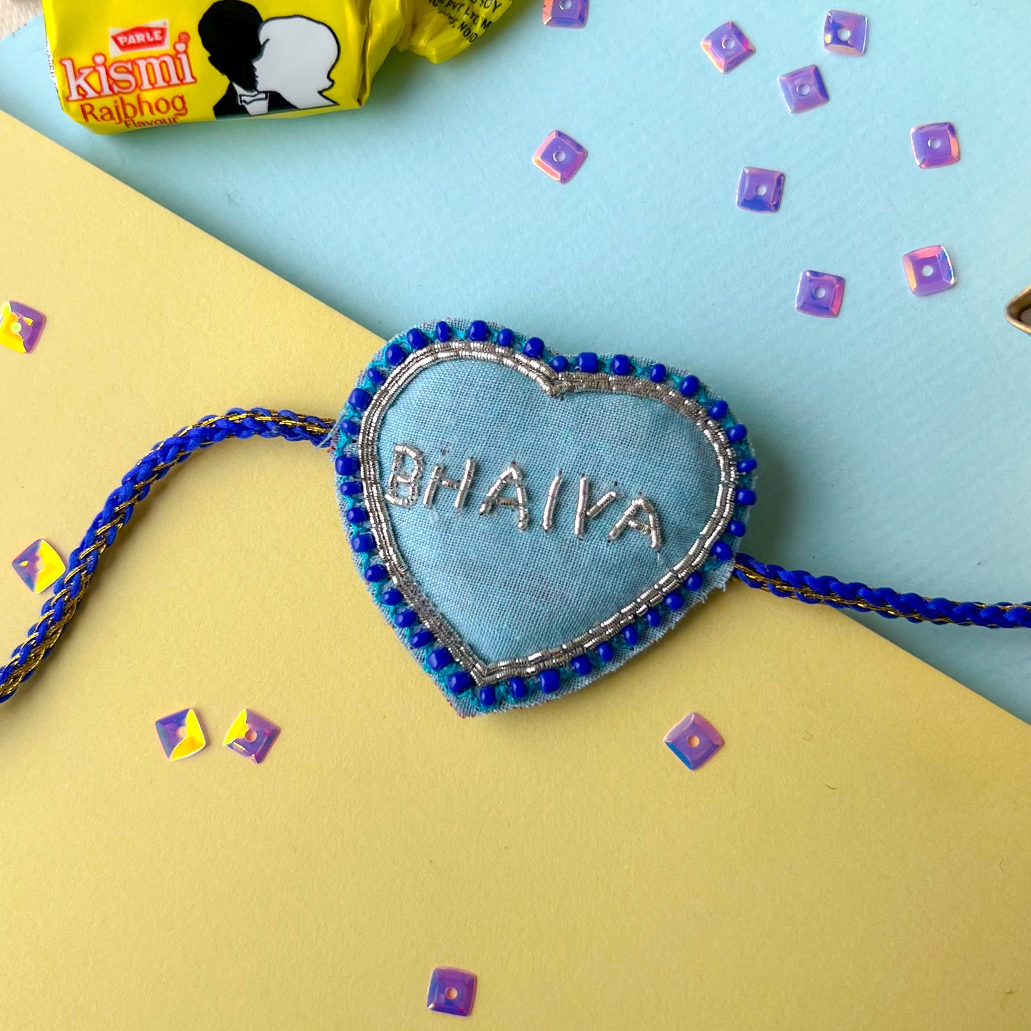 Bhaiya Chote Handmade Beaded Rakhi