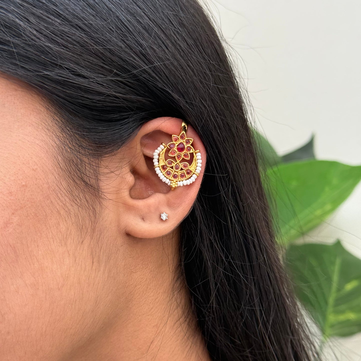 Royal Gemstone EarPin Collection