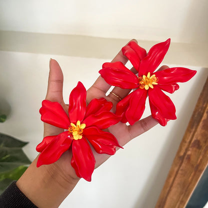 Floral Statement Earrings