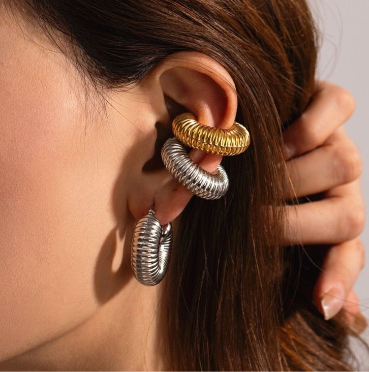 Coil Ear Cuff