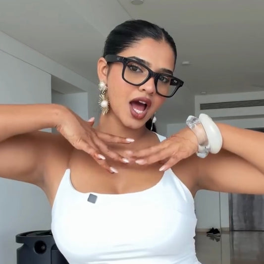 Tarini Silver Resin Stack