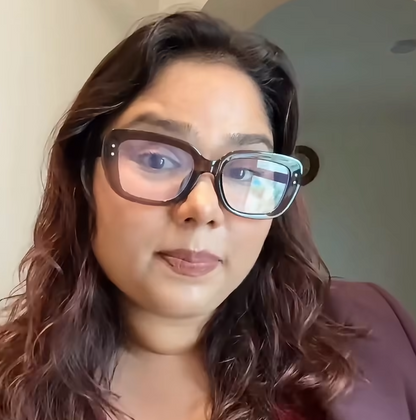 Monarch Oversized Square Glasses