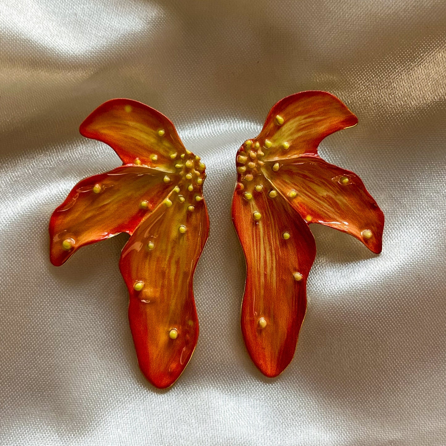 Gilded Autumn Leaf Drops