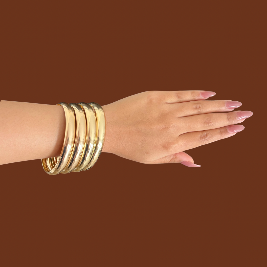 Bold Luxe Chunky Bangle
