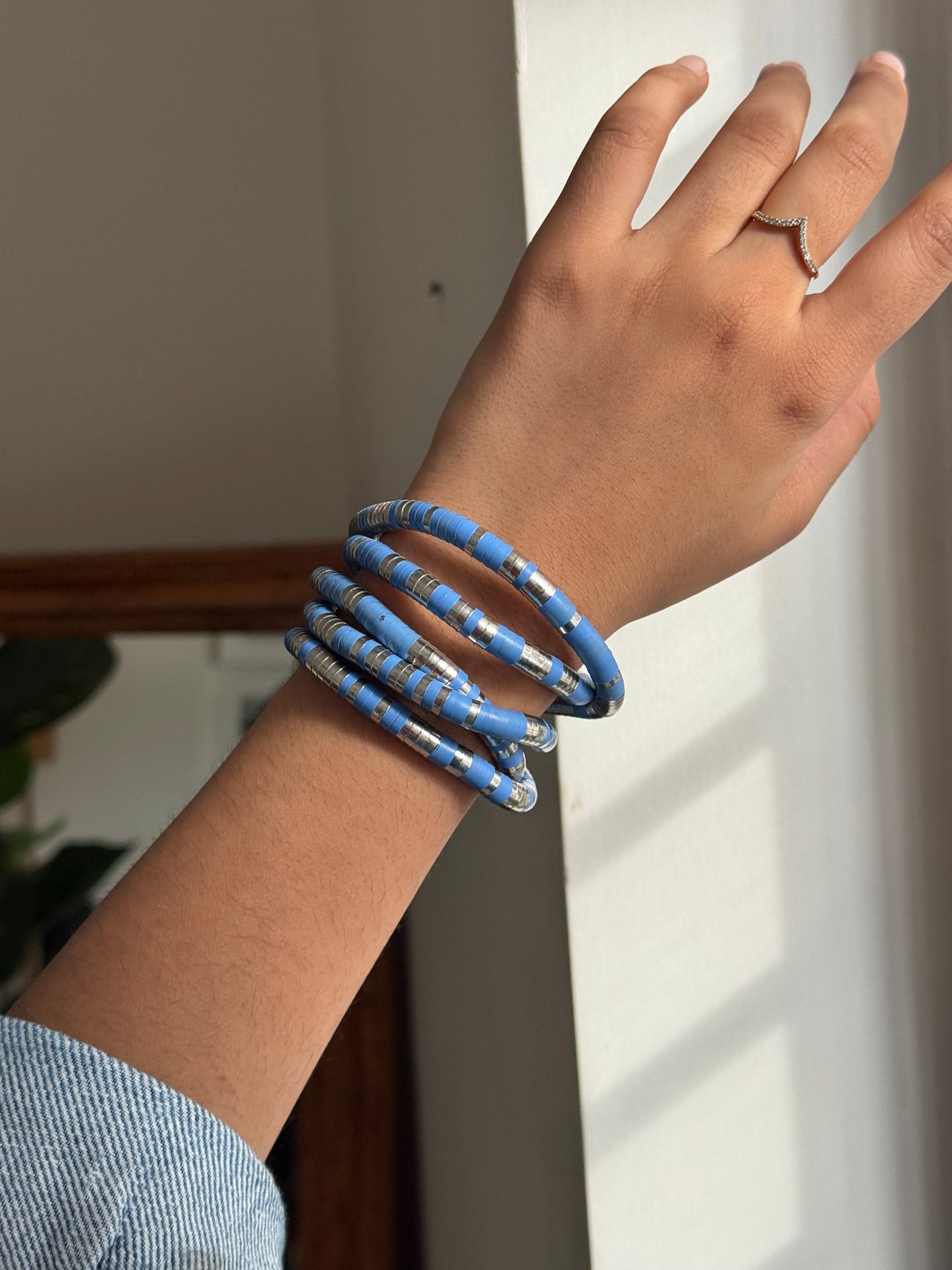 Ocean Loop Twist Metal Necklace/Bracelet