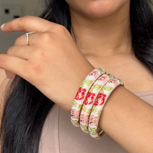 Rosé Bloom Single Bangle