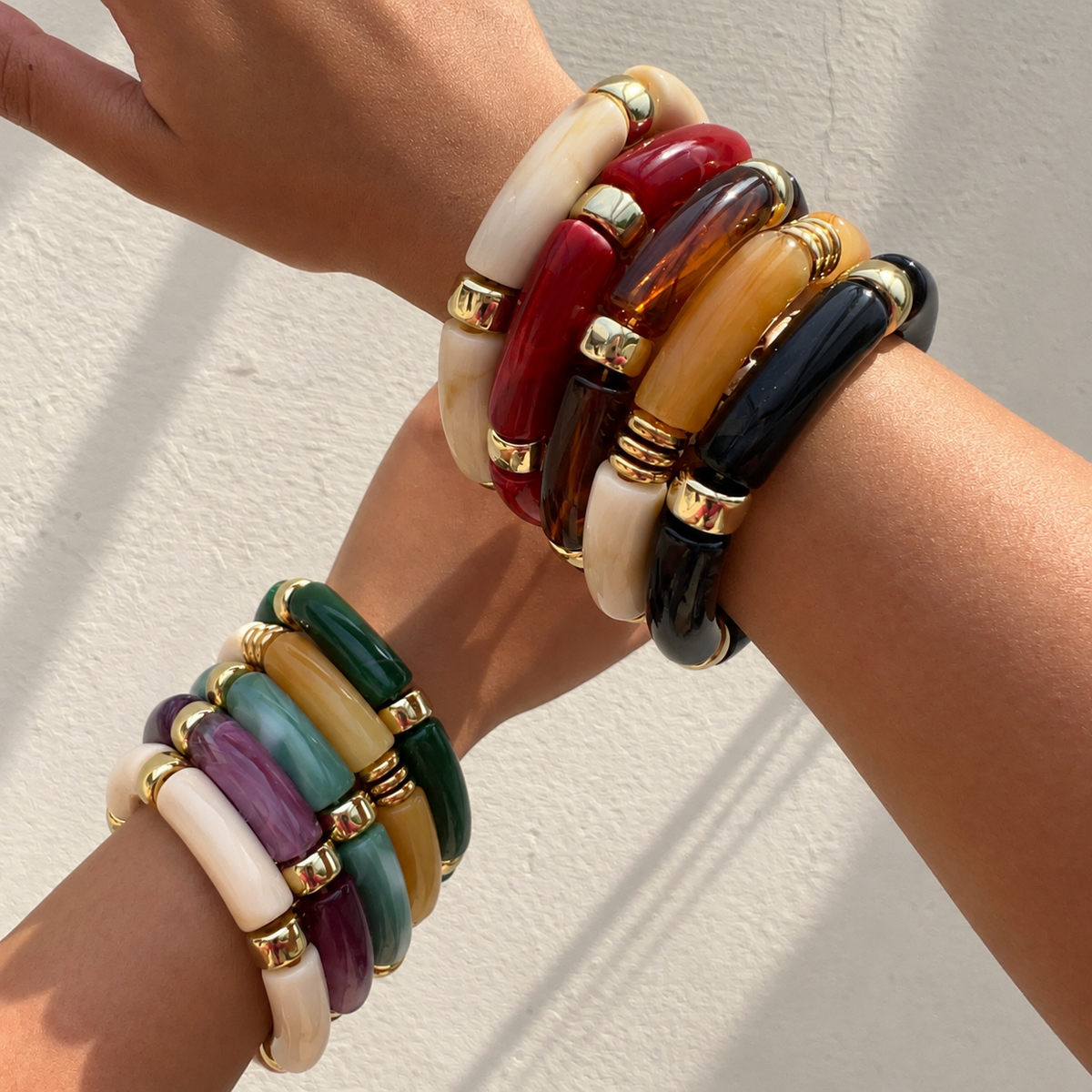 Retro Acrylic Bracelet