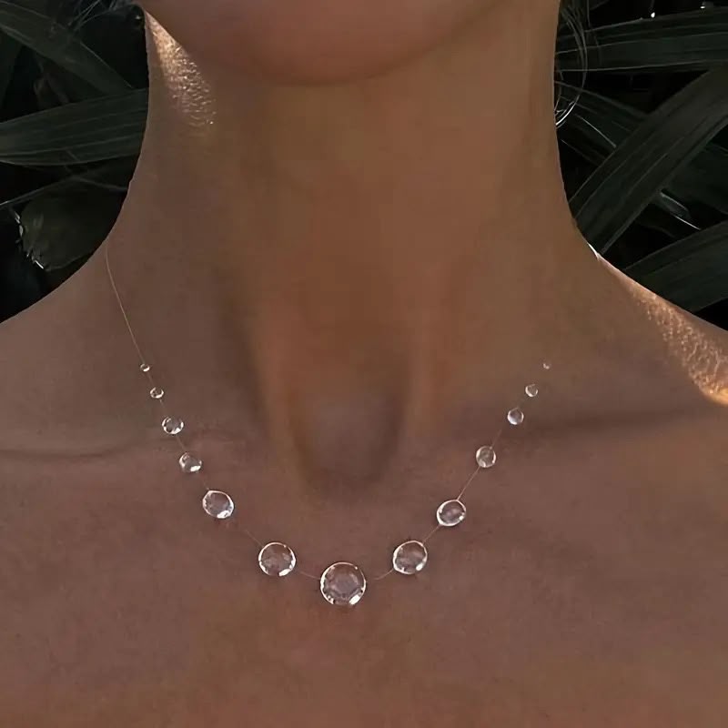 Water Droplet Necklace
