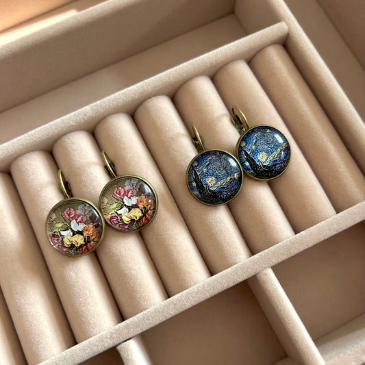 Art Gallery Metal Earrings