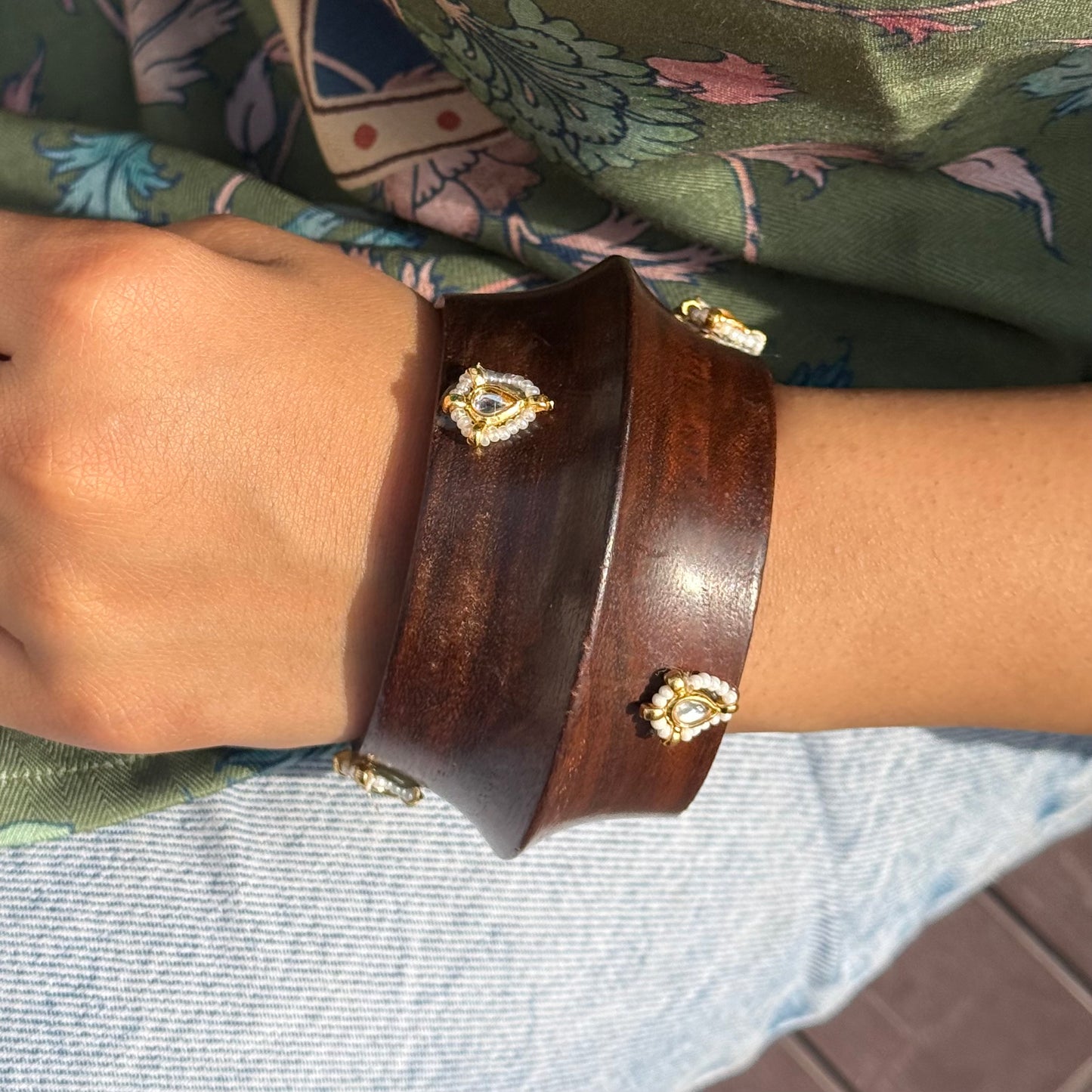 Rooh Handmade Wooden Bangle