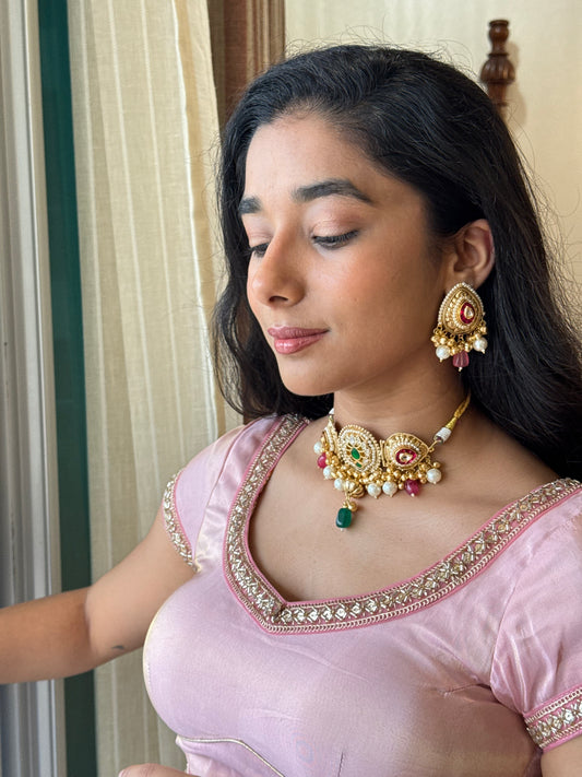 Gulbahar Antique Choker Set
