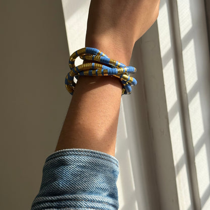 Ocean Loop Twist Metal Necklace/Bracelet
